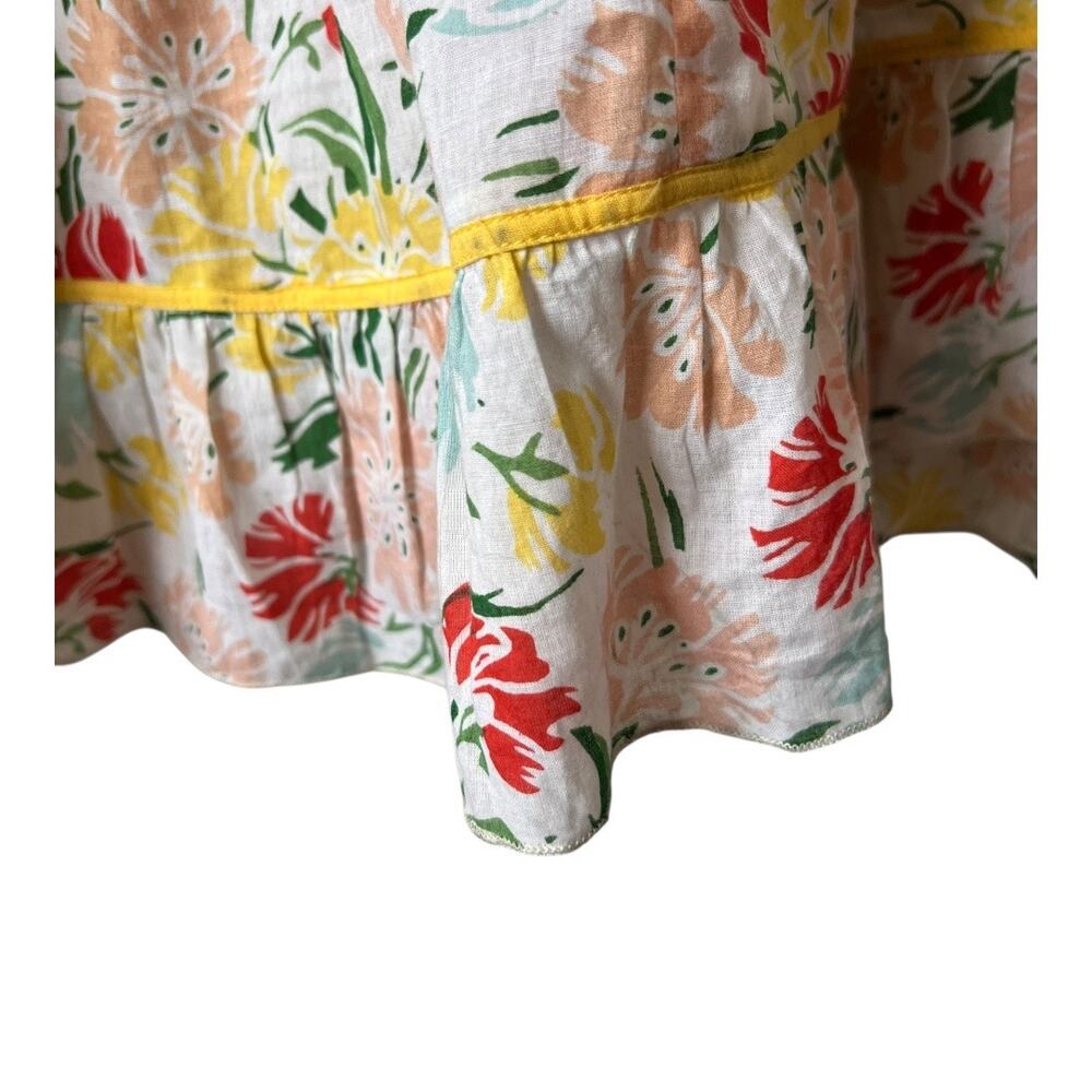 Anthropologie Ro’s Garden Florida Floral Maxi Dress Size L - Picture 8 of 14